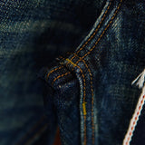 22oz Selvedge Denim Jeans – Loose Straight Leg, 100% Cotton
