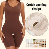 USA-Made Seamless Full Coverage Body Shaper – Firm Control Thigh Slimming Bodysuit