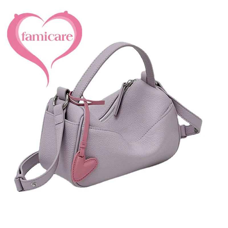 2023 New Women Deluxe Cowhide Genuine Leather Totes Handbag Lady Simple Soft Satchels Bag High Capacity Waterproof Shopping Bags
