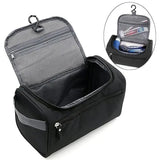 Portable Makeup Bag Unisex Capacity Waterproof Cosmetic Organizer Toiletry Hanging Case Pouch for Women Men Wash Shaving Make Up