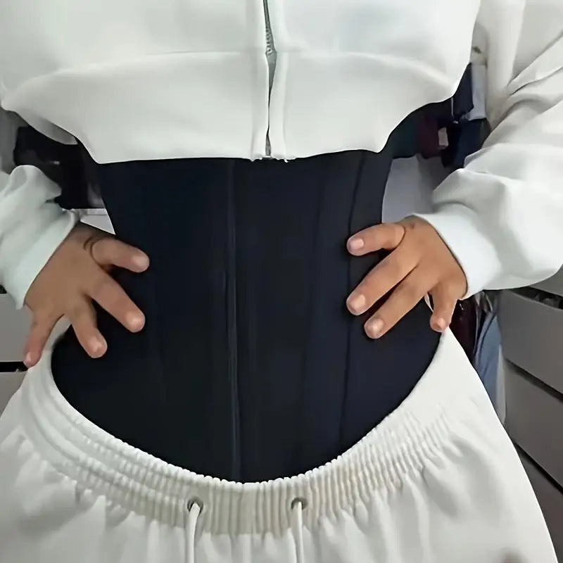 Women’s USA-Made Waist Trainer Belt - Zipper & Hook Slimming Shapewear
