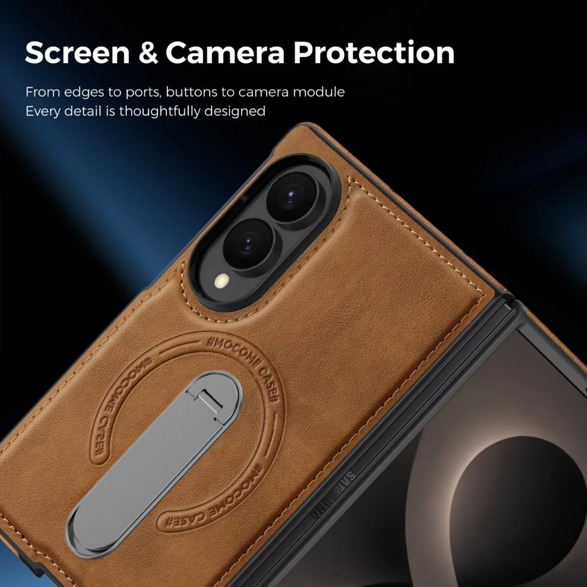 Samsung Galaxy Z Fold Case with 360° Magnetic Stand
