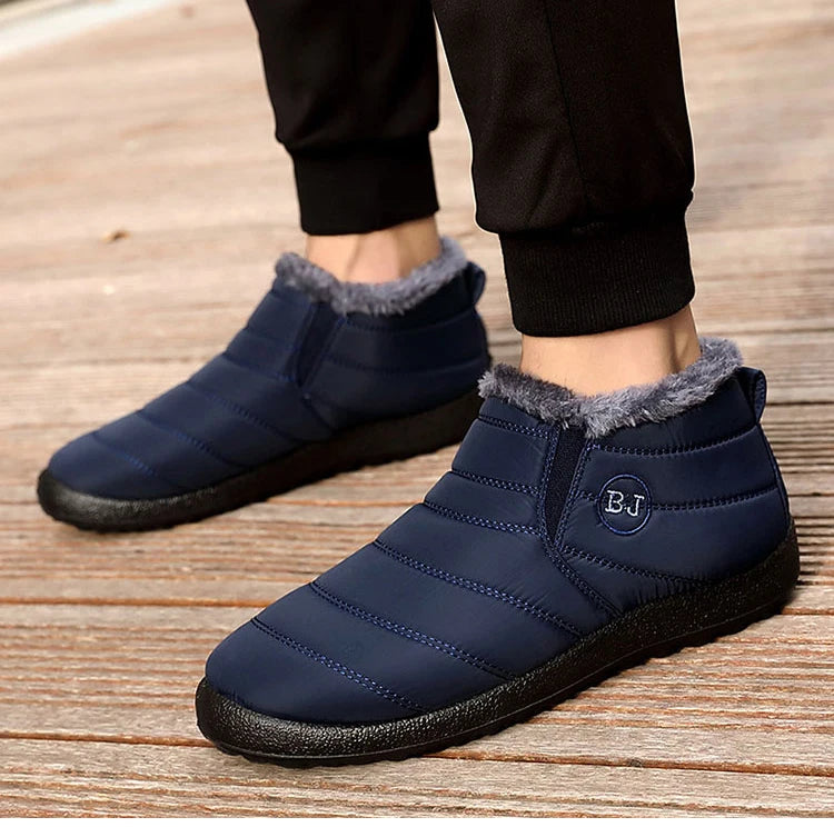 Lightweight Winter Fleece-Lined Sneakers
