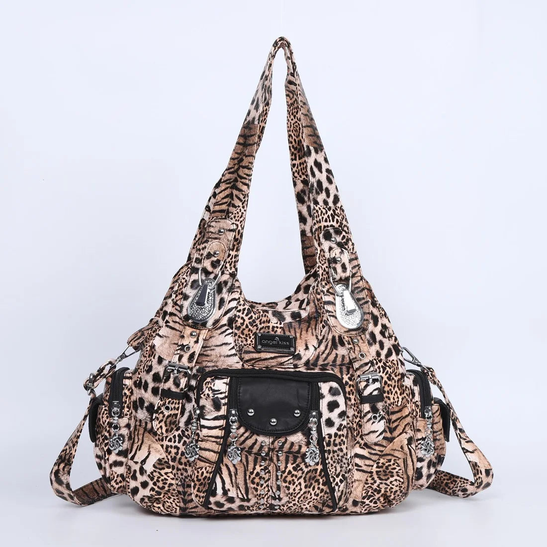 Vintage Women Handbags Fashion PU Leather Shoulder Bags Female Satchel Big-capacity Shoulder Purse Bag bolsa feminina