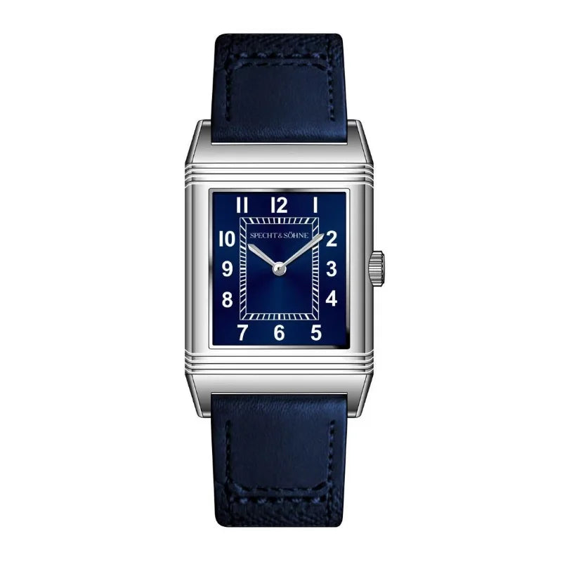 2026 New Versions Specht & Söhne Overturn Square Watch Men's Watches Ultrathin Quartz Movt Casual Men Watch Reloj Hombre 25.5MM
