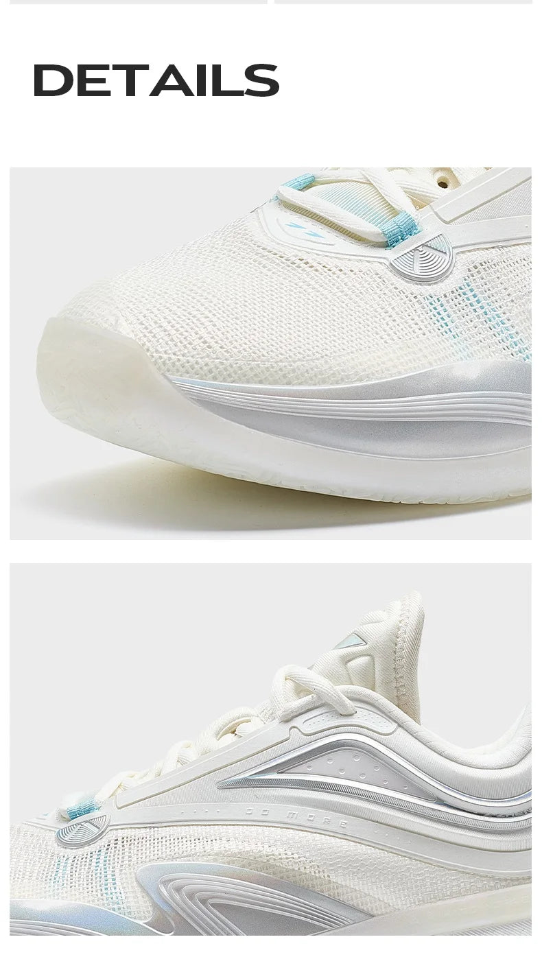 Xtep Zhang Zhenlin 1.0 Basketball Shoes For Men  Winter Cushioning Sports Shoes Combat Mid Top Sneakers 976219120024