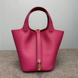 MENDY Women Bags Handbags Bucket Bag 18/22 Big Small Fashion Tote Bag Genuine Leather Luxury Quality Designers Lady Hand Bags