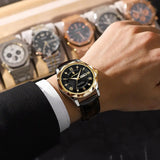 POEDAGAR 615 Men's Luxury Quartz Watch