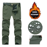 Men's Fleece Tactical Parka & Cargo Jacket Set