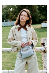 LA FESTIN Original Handbag Women New Shoulder Bags Fashion Half Moon Bag Crossbody Bag Luxury Brand Bags Ladies Leather Bag