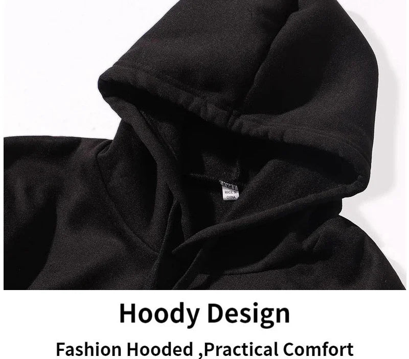 Bubu Dudu Couple Hoodies – Kawaii Cartoon Fleece Pullover