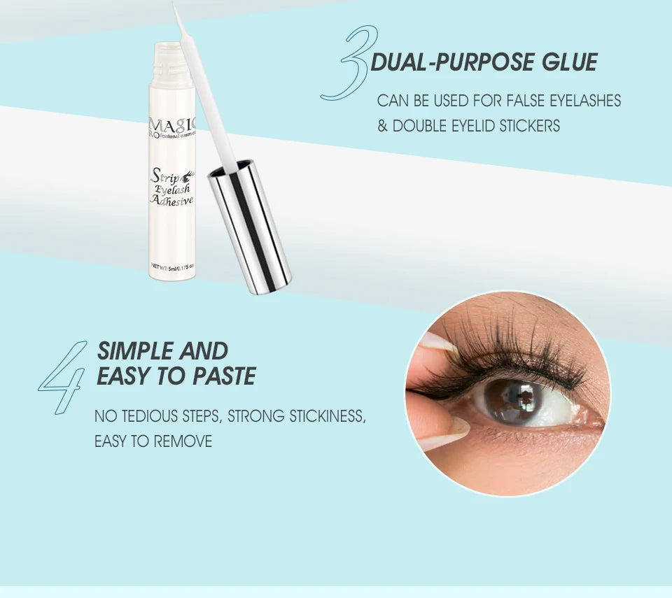 5ml Professional Eyelash Extension Glue – Fast Dry, Waterproof & Clear
