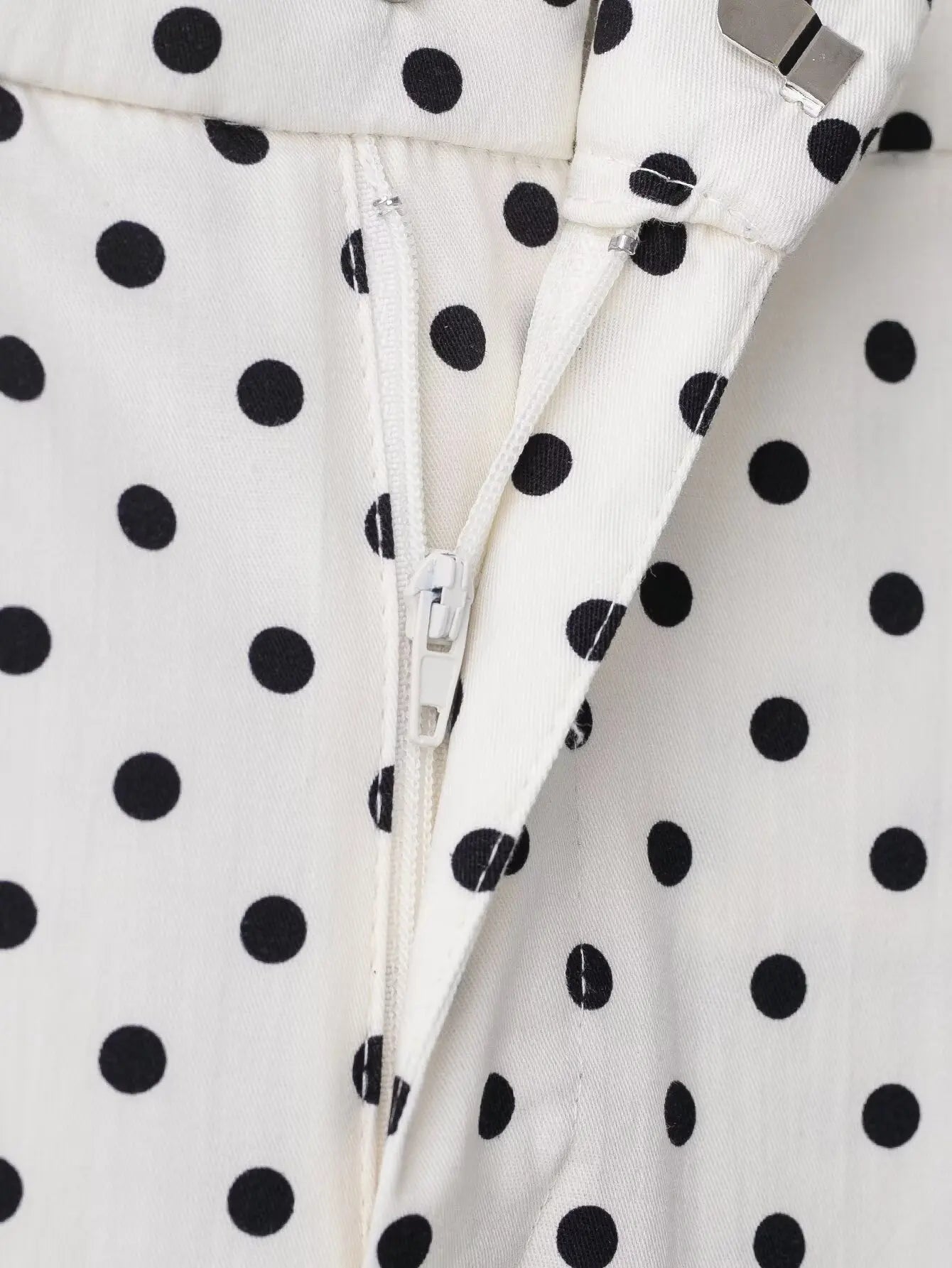 Fashion Polka Dot Shorts Sets For Women 2026 Spring Drawstring Bomber Jacket High Waist Shorts 2 Pieces Set Woman Outfits