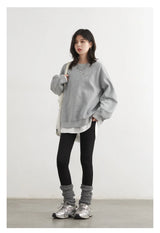 Women's Embroidered Raglan Sweatshirt