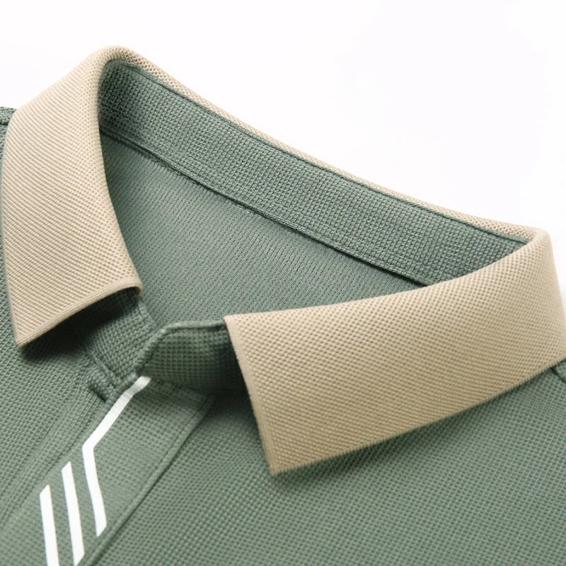 Men's Classic Solid Polo Shirt | Everyday Elegance