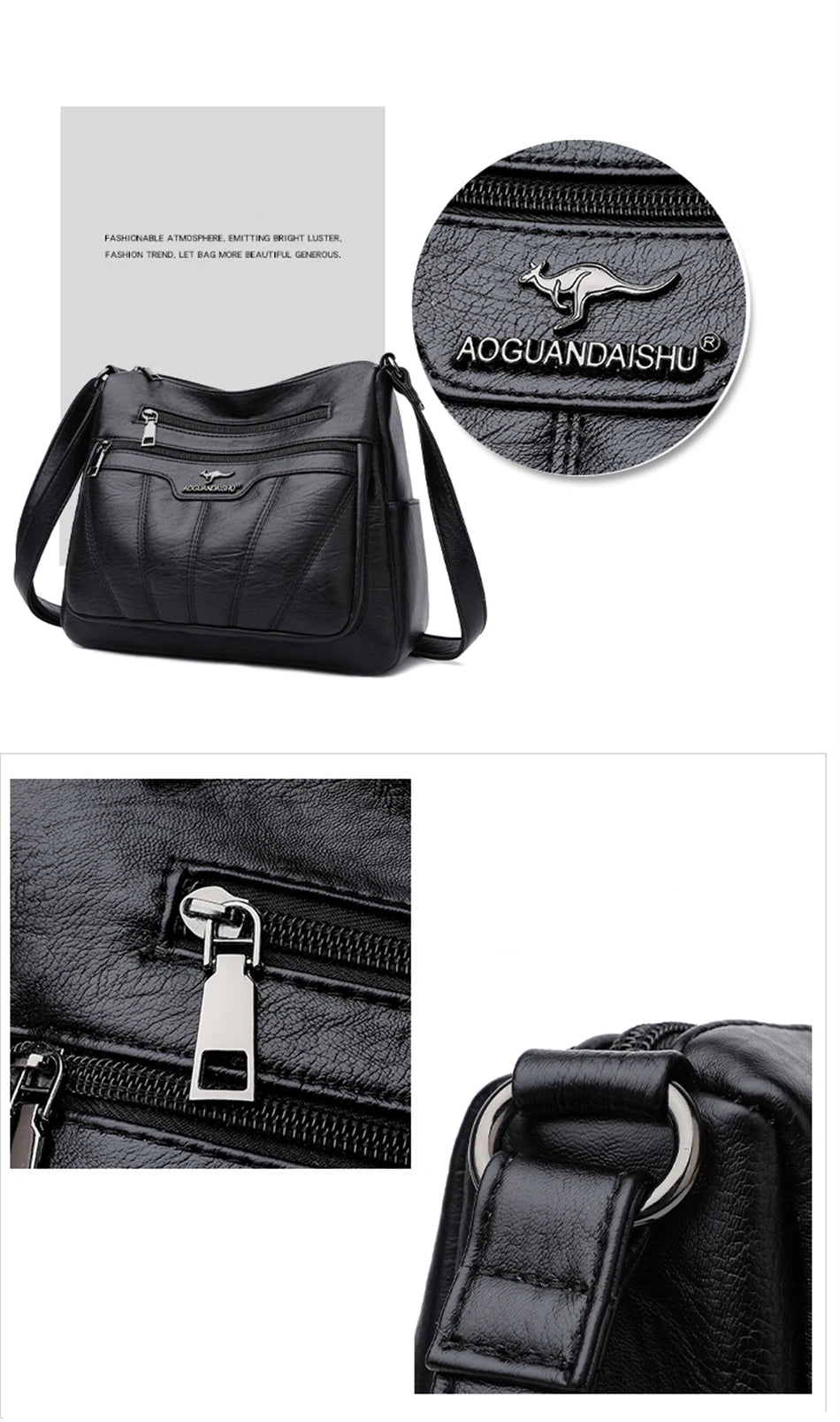 Luxury Soft Leather Tote