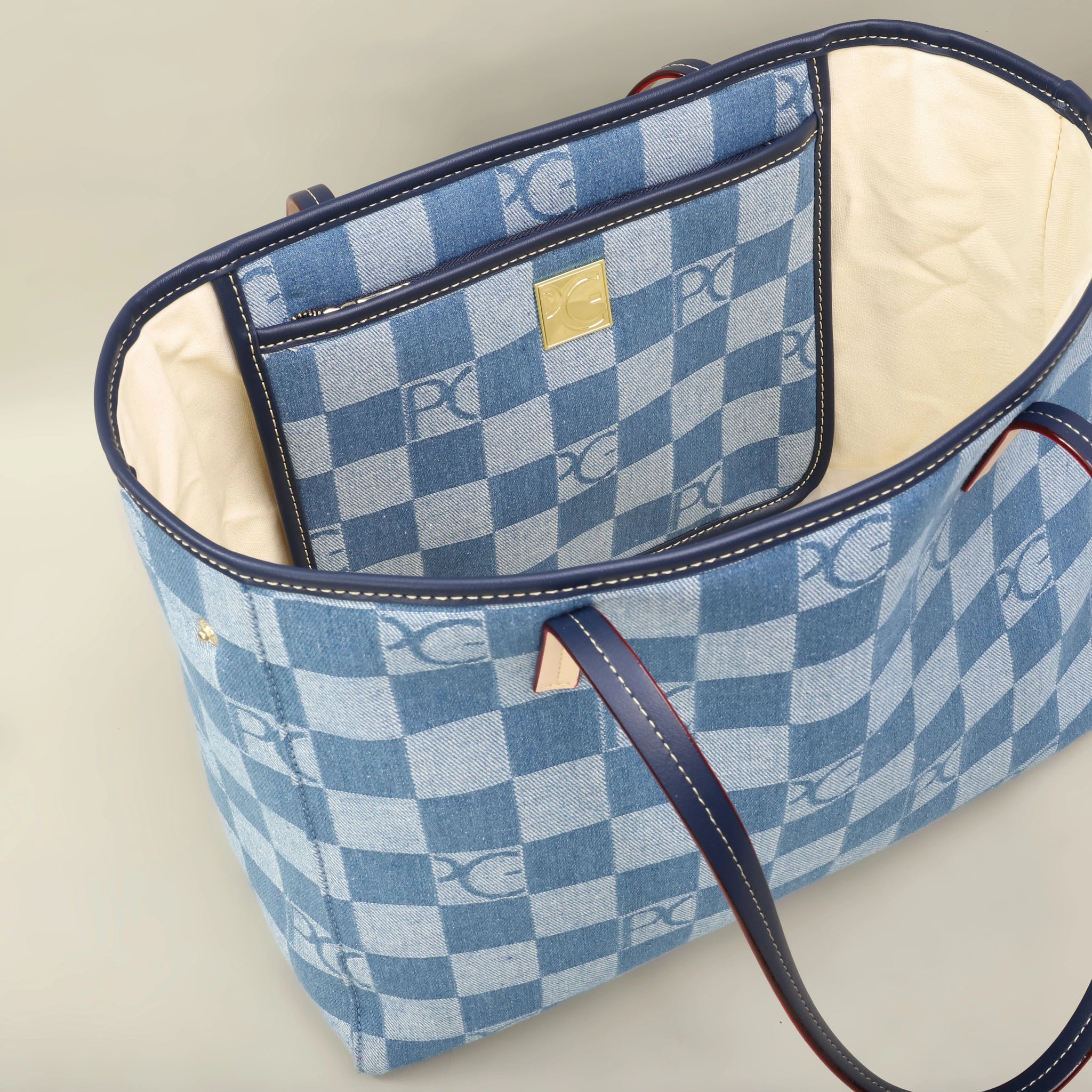 PG PATSY GARIS Luxury Brand Fashion Printed Women's Handbag 2026 Classic Commuting Multi functional Large Capacity Handbag