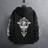 Men’s Classic Black Pullover Hoodie