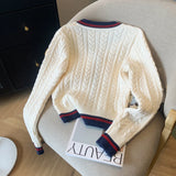Women's V-Neck Knit Sweater