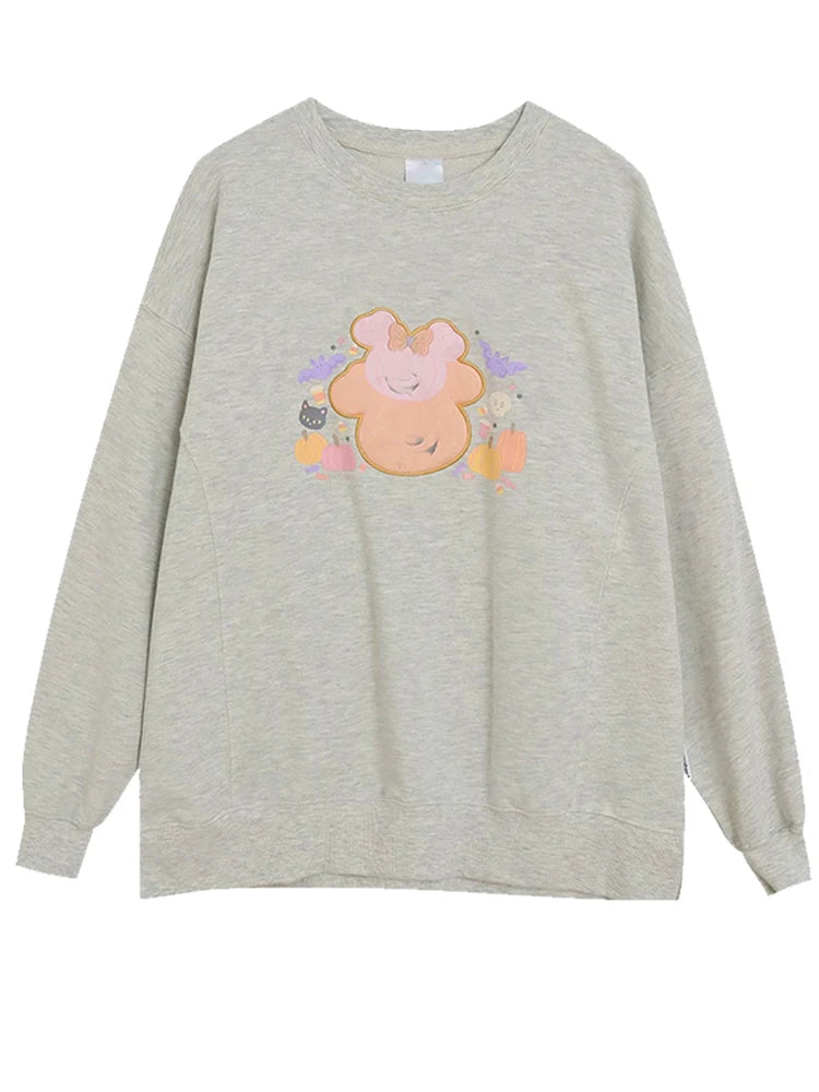 Women's Embroidered Crewneck Sweatshirt