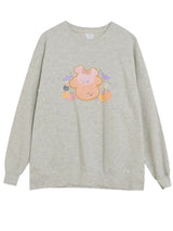 Women's Embroidered Crewneck Sweatshirt