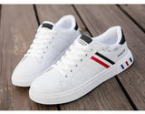 2026 Mens Casual Sneakers New Fashion Lace-up White Shoes Student Comfort Sports Plus Size Vulcanized Shoes Zapatillas De Hombre