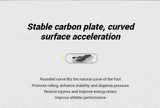 361 Degrees Flame 4.0 Men Running Shoes New Carbon Plate Racing Marathon Stable Rebound Traction Jogging Male Sneakers 672512205