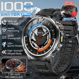 GUHUAVMI AK95 Pro Smartwatch – AMOLED, GPS & Flashlight
