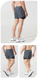 Performance Double-Layer Training Shorts | Moisture-Wicking Athletic Gear