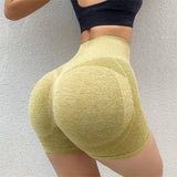 Women's High-Waist Push-Up Gym & Yoga Shorts
