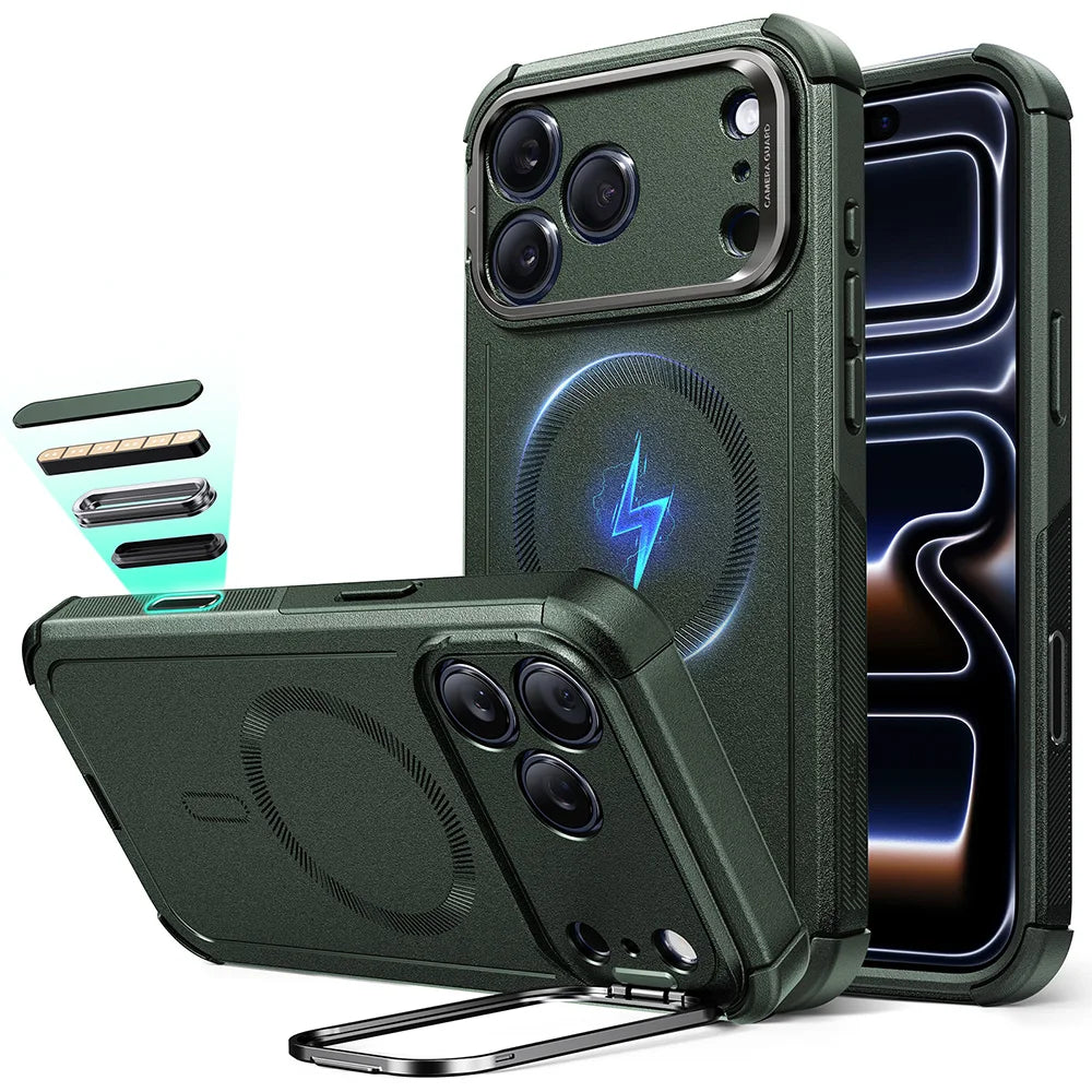 ESR Magnetic iPhone Case with Camera Stand