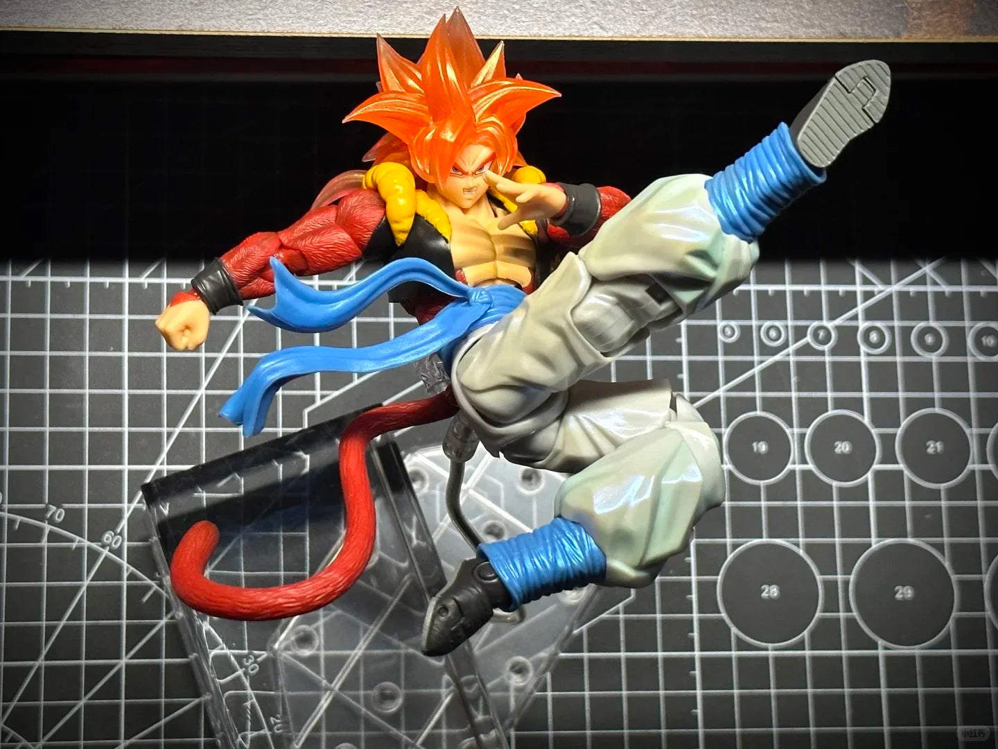 In Stock KAMIONE Tonsenarttoys Dragon Ball Gogeta Figure GT Super Saiyan 4 SSJ4 Gogeta Anime Action Figures Toys Gifts