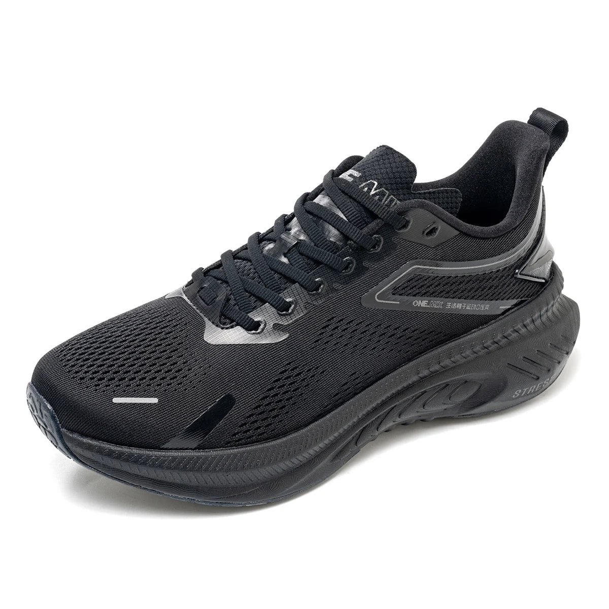 ONEMIX Unisex Breathable Running Shoes — Mesh, Cushioned, Lace-Up