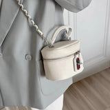 Cute Fashion Female Crossbody Bags PU Square Shoulder Bag Chain Handbags Mobile Phone Bag for Women