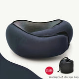 1 pc Ergonomic U-Shaped Travel Pillow – Soft, Durable Neck Support for Airplanes, Trains,  Cars & Office Naps – Portable Pillow