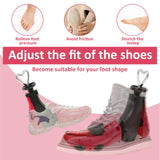 1/2Pcs Universal Shoe Stretcher Adjustable Boot Stretcher PC Sneaker Shoe Widener with Steel Shaft for Men and Women