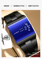 POEDAGAR Top Unique Men Clock Waterproof Fashion Casual Man Wristwatch Stainless Steel Original Sport Quartz Men's Watches Reloj