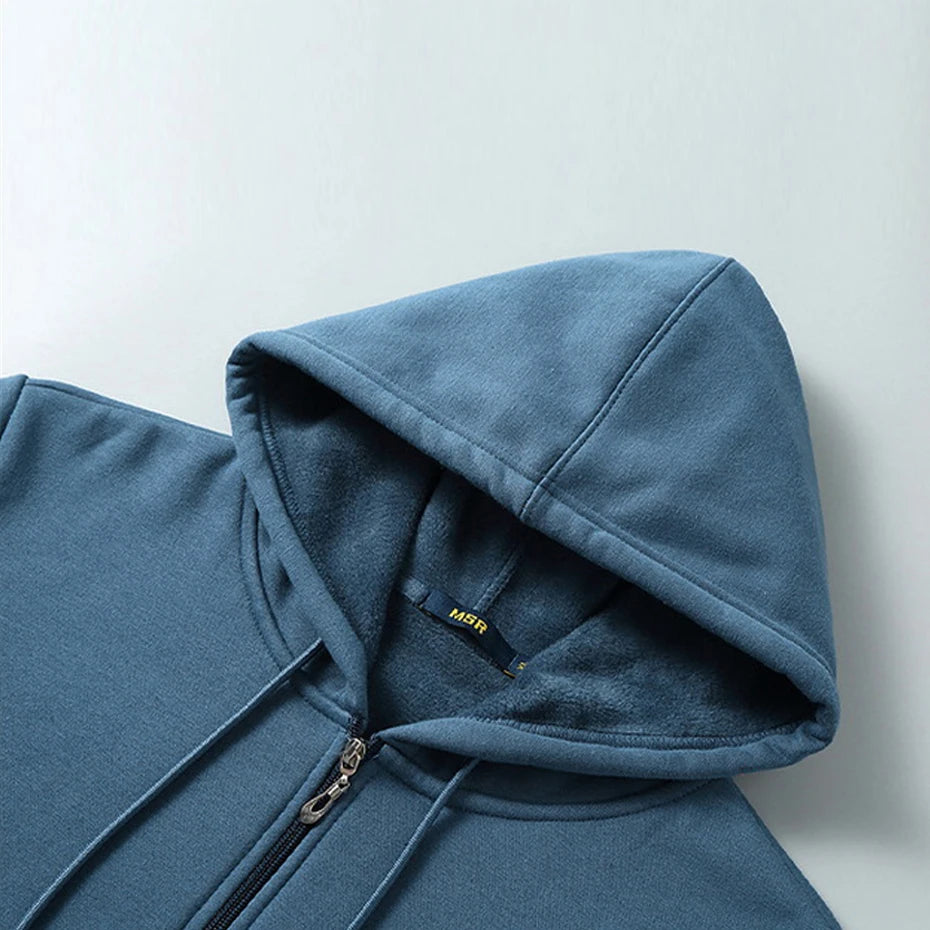Men’s Plus Size Fleece Hoodie, Up to 12XL
