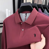 Men's Premium Cotton Embroidered Polo Shirt – Smart Casual