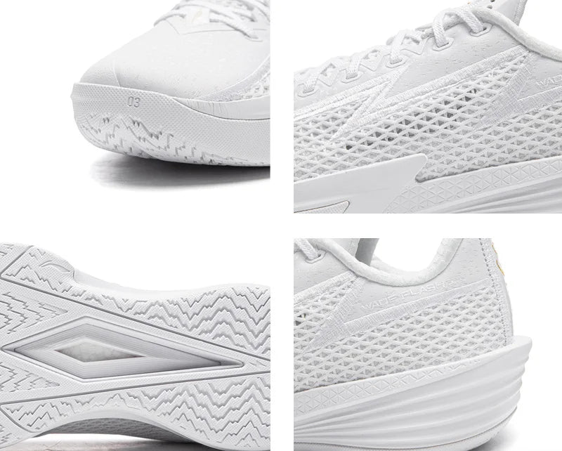 Li-Ning Men's WADE FLASH 2 On Court Basketball Shoes BOOM Cushioning Breathable LiNing Stable Sneaker ABPV013