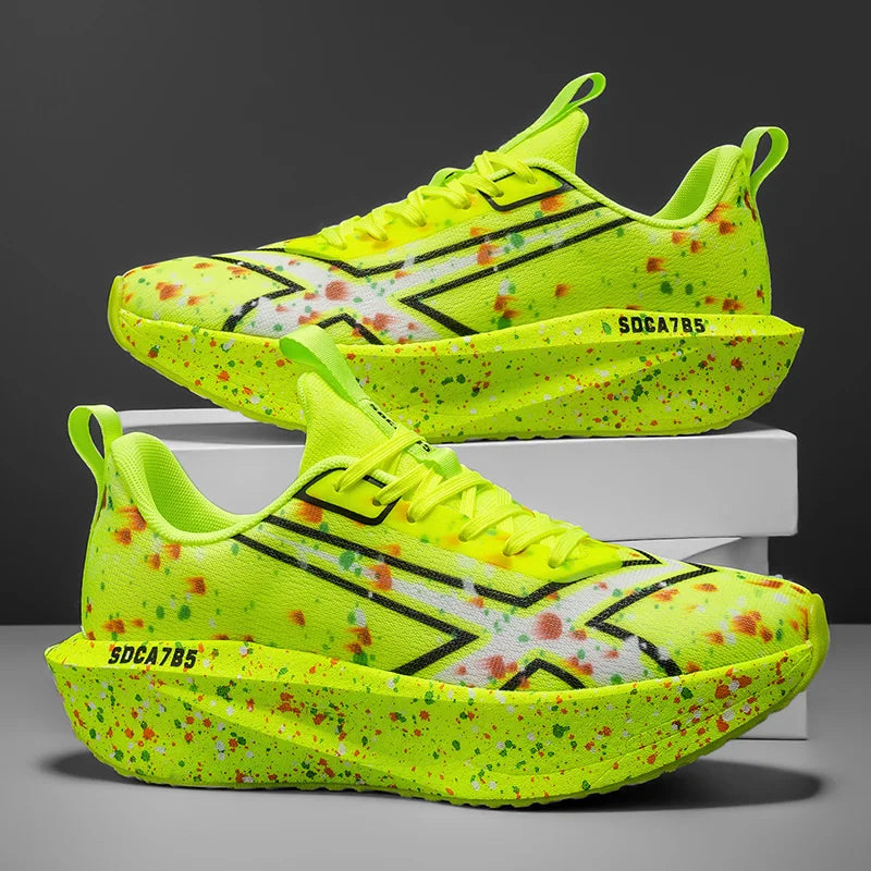 Men's Breathable Lightweight Running Shoes — EVA Cushion Sneakers