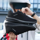 Men's Lightweight Knit Sneakers | Breathable Mesh Athletic Shoes