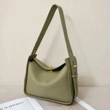 Genuine Leather Luxury Women Shoulder & Crossbody Bag