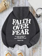 Faith Over Fear Fleece Hoodie