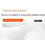All-Weather Half Car Cover – Windshield & Roof Protection