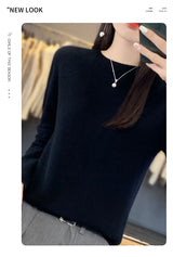 Women's Merino Wool Crew Neck Sweater