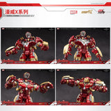 ZD Toys  Avengers Iron Man MK44 Hulkbuster Action Figure LED 1/10 36cm Tony Stark  Anniversary Memorial Model Collections Gift