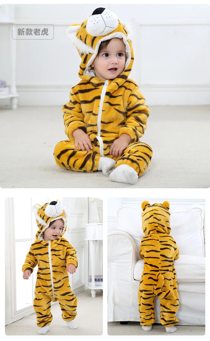 Cozy Lion King Baby Kigurumi Jumpsuit