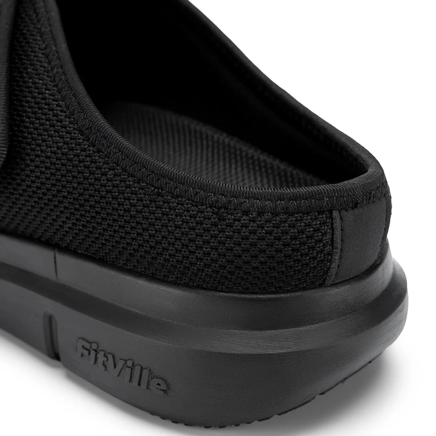 FitVille Men'S Half Slippers Diabetic Shoes Extra Wide 4E Adjustable Lightweight Casual Shoe For Swollen Feet Plantar Fasciitis