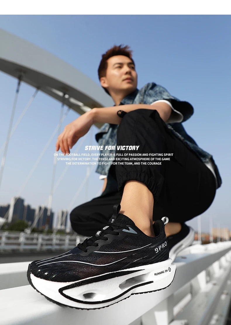 Lohengrin Unisex Air Mesh Running Sneakers — Breathable, Height-Boosting, Anti-Odor